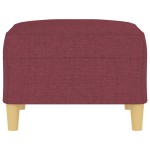 vidaXL Taburet, roșu vin, 70x55x41 cm, material textil vidaXL Taburet, roșu vin, 70x55x41 cm, material textil
