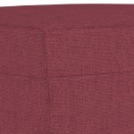 vidaXL Taburet, roșu vin, 70x55x41 cm, material textil vidaXL Taburet, roșu vin, 70x55x41 cm, material textil