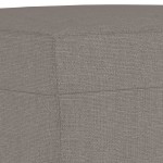 vidaXL Taburet, gri taupe, 60x50x41 cm, material textil vidaXL Taburet, gri taupe, 60x50x41 cm, material textil