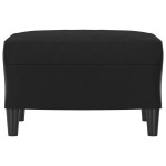 vidaXL Taburet, negru, 60x50x41 cm, piele ecologică vidaXL Taburet, negru, 60x50x41 cm, piele ecologică