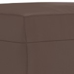 vidaXL Taburet, maro, 60x50x41 cm, piele ecologică vidaXL Taburet, maro, 60x50x41 cm, piele ecologică