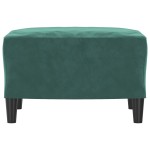 vidaXL Taburet, verde închis, 60x50x41 cm, catifea vidaXL Taburet, verde închis, 60x50x41 cm, catifea