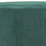 vidaXL Taburet, verde închis, 60x50x41 cm, catifea vidaXL Taburet, verde închis, 60x50x41 cm, catifea