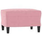 vidaXL Taburet, roz, 60x50x41 cm, catifea vidaXL Taburet, roz, 60x50x41 cm, catifea