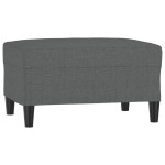 vidaXL Taburet, gri închis, 70x55x41 cm, material textil vidaXL Taburet, gri închis, 70x55x41 cm, material textil