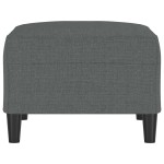 vidaXL Taburet, gri închis, 70x55x41 cm, material textil vidaXL Taburet, gri închis, 70x55x41 cm, material textil