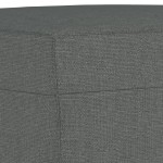 vidaXL Taburet, gri închis, 70x55x41 cm, material textil vidaXL Taburet, gri închis, 70x55x41 cm, material textil