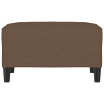 vidaXL Taburet, maro, 70x55x41 cm, material textil vidaXL Taburet, maro, 70x55x41 cm, material textil