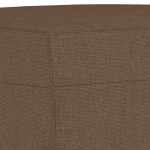 vidaXL Taburet, maro, 70x55x41 cm, material textil vidaXL Taburet, maro, 70x55x41 cm, material textil