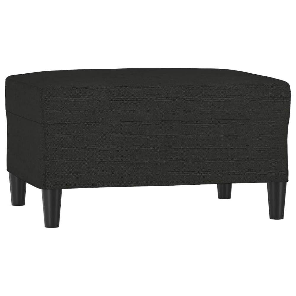 vidaXL Taburet, negru, 70x55x41 cm, material textil