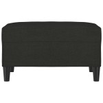vidaXL Taburet, negru, 70x55x41 cm, material textil vidaXL Taburet, negru, 70x55x41 cm, material textil