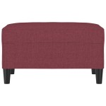 vidaXL Taburet, roșu vin, 70x55x41 cm, material textil vidaXL Taburet, roșu vin, 70x55x41 cm, material textil