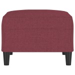 vidaXL Taburet, roșu vin, 70x55x41 cm, material textil vidaXL Taburet, roșu vin, 70x55x41 cm, material textil