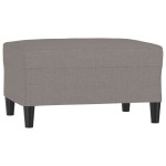 vidaXL Taburet, gri taupe, 70x55x41 cm, material textil vidaXL Taburet, gri taupe, 70x55x41 cm, material textil