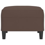 vidaXL Taburet, maro, 70x55x41 cm, piele ecologică vidaXL Taburet, maro, 70x55x41 cm, piele ecologică