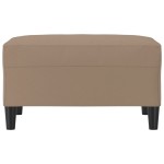 vidaXL Taburet, cappuccino, 70x55x41 cm, piele ecologică vidaXL Taburet, cappuccino, 70x55x41 cm, piele ecologică