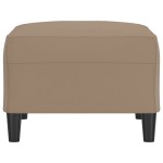 vidaXL Taburet, cappuccino, 70x55x41 cm, piele ecologică vidaXL Taburet, cappuccino, 70x55x41 cm, piele ecologică