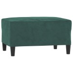 vidaXL Taburet, verde închis, 70x55x41 cm, catifea vidaXL Taburet, verde închis, 70x55x41 cm, catifea