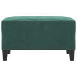 vidaXL Taburet, verde închis, 70x55x41 cm, catifea vidaXL Taburet, verde închis, 70x55x41 cm, catifea
