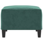 vidaXL Taburet, verde închis, 70x55x41 cm, catifea vidaXL Taburet, verde închis, 70x55x41 cm, catifea