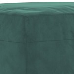 vidaXL Taburet, verde închis, 70x55x41 cm, catifea vidaXL Taburet, verde închis, 70x55x41 cm, catifea