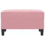vidaXL Taburet, roz, 70x55x41 cm, catifea vidaXL Taburet, roz, 70x55x41 cm, catifea