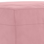 vidaXL Taburet, roz, 70x55x41 cm, catifea vidaXL Taburet, roz, 70x55x41 cm, catifea