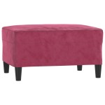 vidaXL Taburet, roșu vin, 70x55x41 cm, catifea vidaXL Taburet, roșu vin, 70x55x41 cm, catifea
