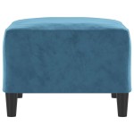 vidaXL Taburet, albastru, 70x55x41 cm, catifea vidaXL Taburet, albastru, 70x55x41 cm, catifea