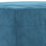 vidaXL Taburet, albastru, 70x55x41 cm, catifea vidaXL Taburet, albastru, 70x55x41 cm, catifea