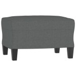 vidaXL Taburet, gri închis, 60x50x41 cm, material textil vidaXL Taburet, gri închis, 60x50x41 cm, material textil