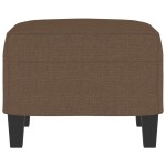 vidaXL Taburet, maro, 60x50x41 cm, material textil vidaXL Taburet, maro, 60x50x41 cm, material textil