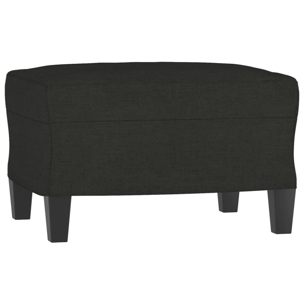 vidaXL Taburet, negru, 60x50x41 cm, material textil