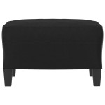 vidaXL Taburet, negru, 60x50x41 cm, piele ecologică vidaXL Taburet, negru, 60x50x41 cm, piele ecologică
