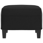 vidaXL Taburet, negru, 60x50x41 cm, piele ecologică vidaXL Taburet, negru, 60x50x41 cm, piele ecologică