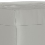 vidaXL Taburet, gri deschis, 60x50x41 cm, microfibră vidaXL Taburet, gri deschis, 60x50x41 cm, microfibră