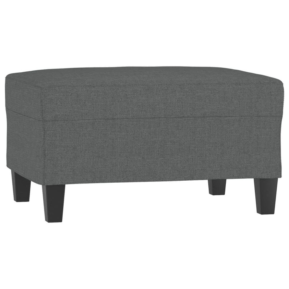vidaXL Taburet, gri închis, 70x55x41 cm, material textil