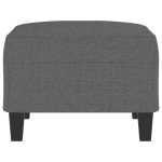 vidaXL Taburet, gri închis, 70x55x41 cm, material textil vidaXL Taburet, gri închis, 70x55x41 cm, material textil
