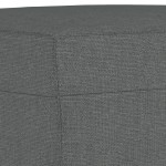 vidaXL Taburet, gri închis, 70x55x41 cm, material textil vidaXL Taburet, gri închis, 70x55x41 cm, material textil
