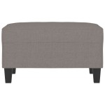 vidaXL Taburet, gri taupe, 70x55x41 cm, material textil vidaXL Taburet, gri taupe, 70x55x41 cm, material textil