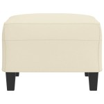 vidaXL Taburet, crem, 70x55x41 cm, piele ecologică vidaXL Taburet, crem, 70x55x41 cm, piele ecologică