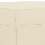 vidaXL Taburet, crem, 70x55x41 cm, piele ecologică vidaXL Taburet, crem, 70x55x41 cm, piele ecologică