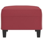 vidaXL Taburet, roșu vin, 70x55x41 cm, piele ecologică vidaXL Taburet, roșu vin, 70x55x41 cm, piele ecologică