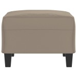 vidaXL Taburet, gri taupe, 70x55x41 cm, microfibră vidaXL Taburet, gri taupe, 70x55x41 cm, microfibră
