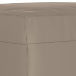 vidaXL Taburet, gri taupe, 70x55x41 cm, microfibră vidaXL Taburet, gri taupe, 70x55x41 cm, microfibră