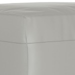 vidaXL Taburet, gri deschis, 70x55x41 cm, microfibră vidaXL Taburet, gri deschis, 70x55x41 cm, microfibră