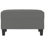 vidaXL Taburet, gri închis, 70x55x41 cm, microfibră vidaXL Taburet, gri închis, 70x55x41 cm, microfibră