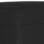 vidaXL Taburet, negru, 70x55x41 cm, microfibră vidaXL Taburet, negru, 70x55x41 cm, microfibră