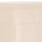 vidaXL Taburet, bej, 70x55x41 cm, țesătură microfibră vidaXL Taburet, bej, 70x55x41 cm, țesătură microfibră