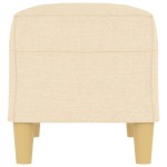 vidaXL Bancă, crem, 70x35x41 cm, textil vidaXL Bancă, crem, 70x35x41 cm, textil